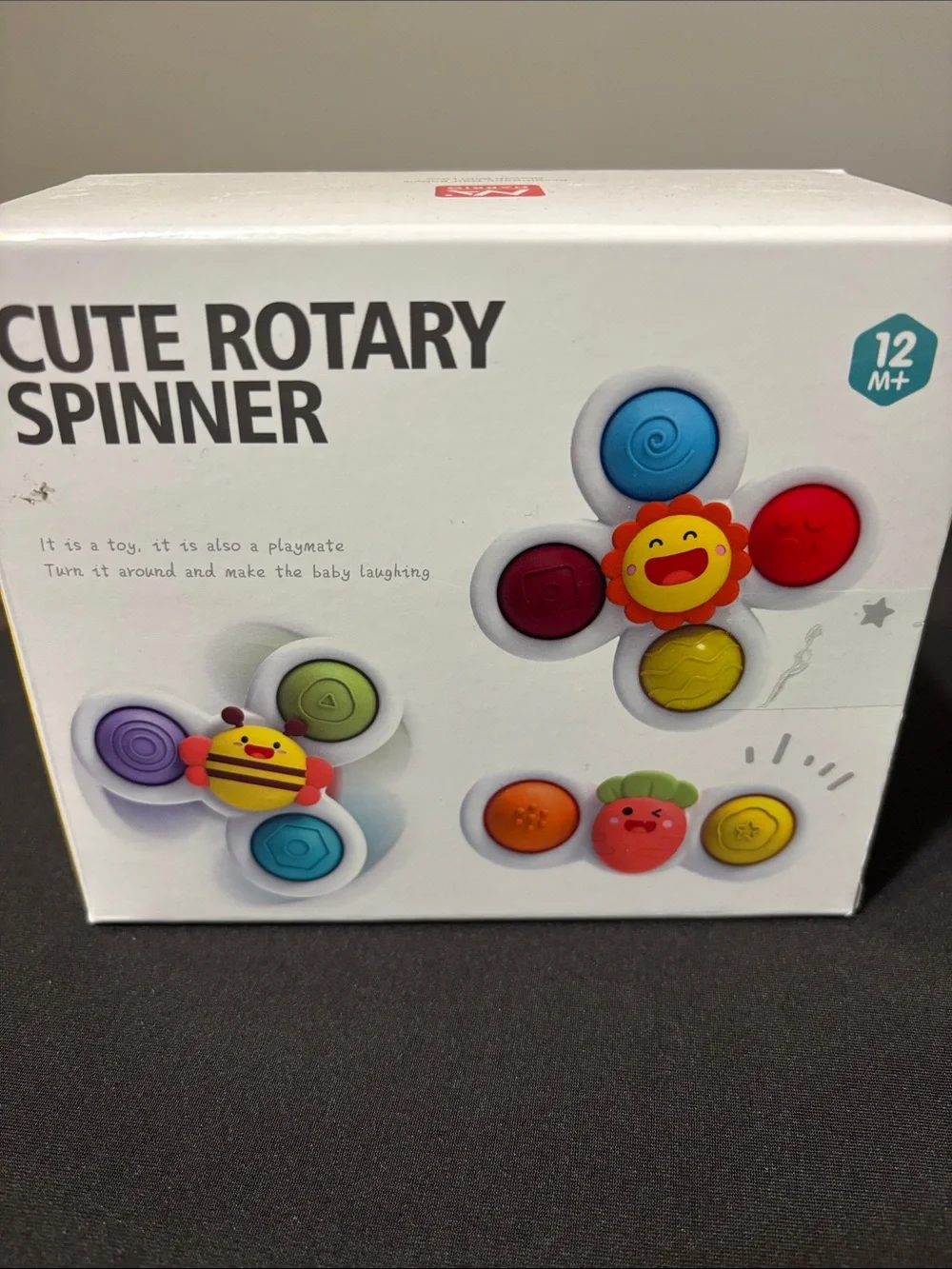 Bright Multicolor Rotary Learning Toy for Toddlers